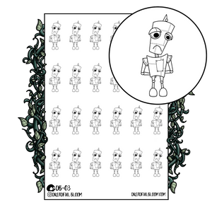 Sad | DreadBot Sticker Sheet